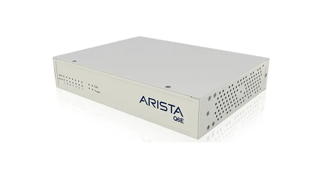 Arista Cca-etm-q20 Edge Threat Management Appliance User Guide