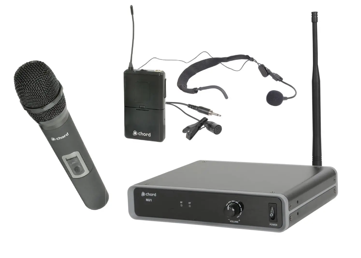 chord nu1 dual uhf wireless system