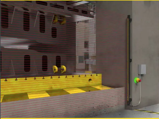 BANNER S4B Series Heavy-Duty Type 4 Safety Light Curtain-FIG1