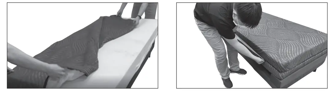 Journey Health UPbed Independence Adjustable Bed - mattress