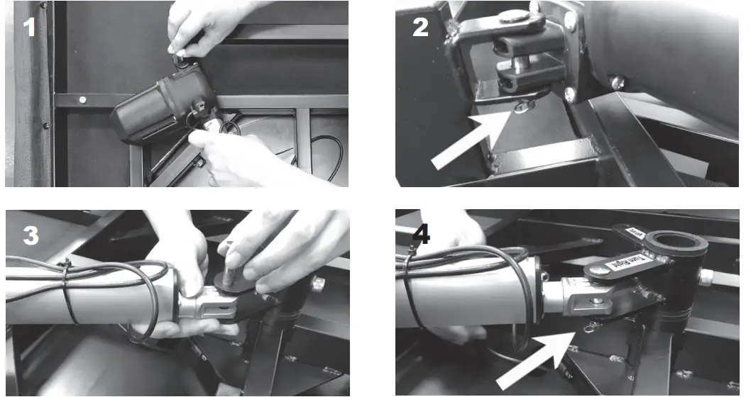 Journey Health UPbed Independence Adjustable Bed - rotation motor