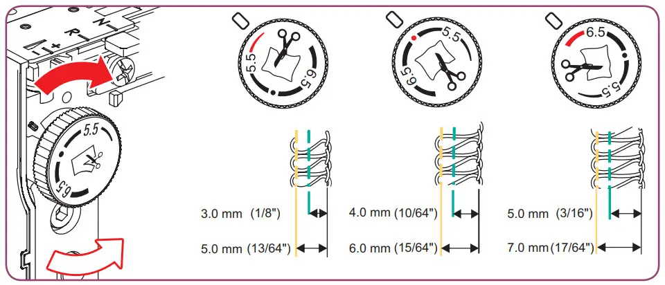 bernette b64 Airlock Overlocker - fig 17