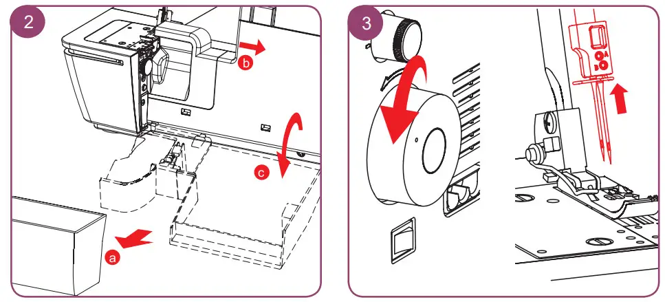 bernette b64 Airlock Overlocker - fig 21