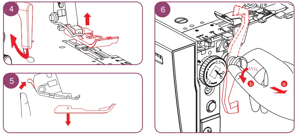 bernette b64 Airlock Overlocker - fig 22