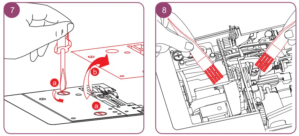 bernette b64 Airlock Overlocker - fig 23