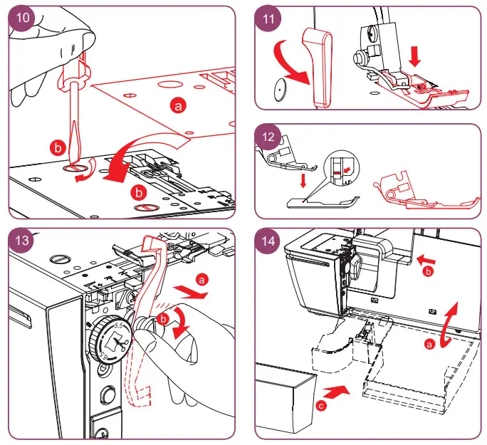 bernette b64 Airlock Overlocker - fig 25