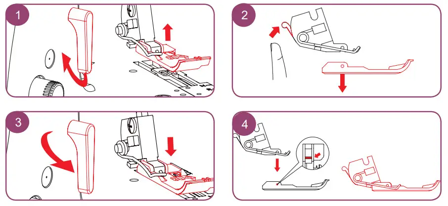 bernette b64 Airlock Overlocker - fig 4