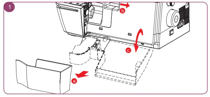 bernette b64 Airlock Overlocker - fig 6