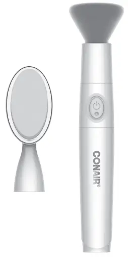CONAIR True Glow Glam Vibrating Makeup Brush Set MBS1