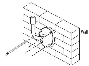 FIG 4 Concrete or masonry wall