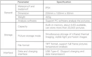 FIG 6 SPECIFICATIONS