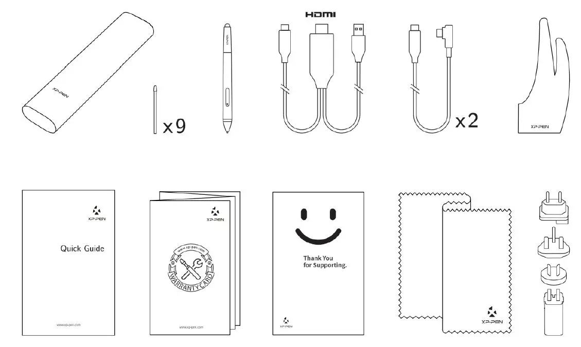 product packing list