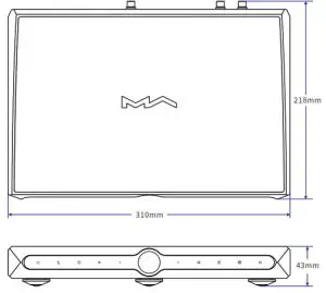 MATRIX AUDIO ES9038Pro- Diagram