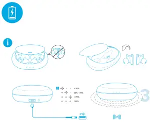 A3909L Soundcore Liberty 2 Pro True Wireless Earbuds - FIG