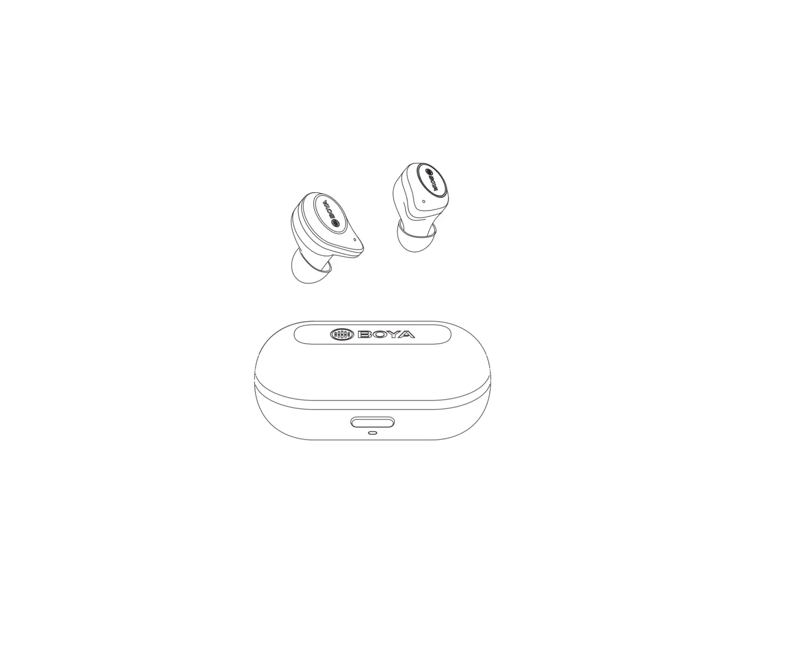 Boya By-ap1 True Wireless Stereo Earbuds User Guide