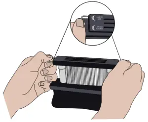 XSPECIAL Meat Tenderizer 48 Blades Stainless Steel - Cleaning Instructions 1