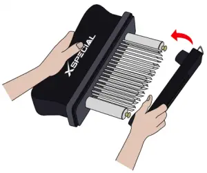 XSPECIAL Meat Tenderizer 48 Blades Stainless Steel - How to clean manually 3