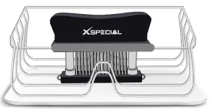 XSPECIAL Meat Tenderizer 48 Blades Stainless Steel - How to clean manually 4