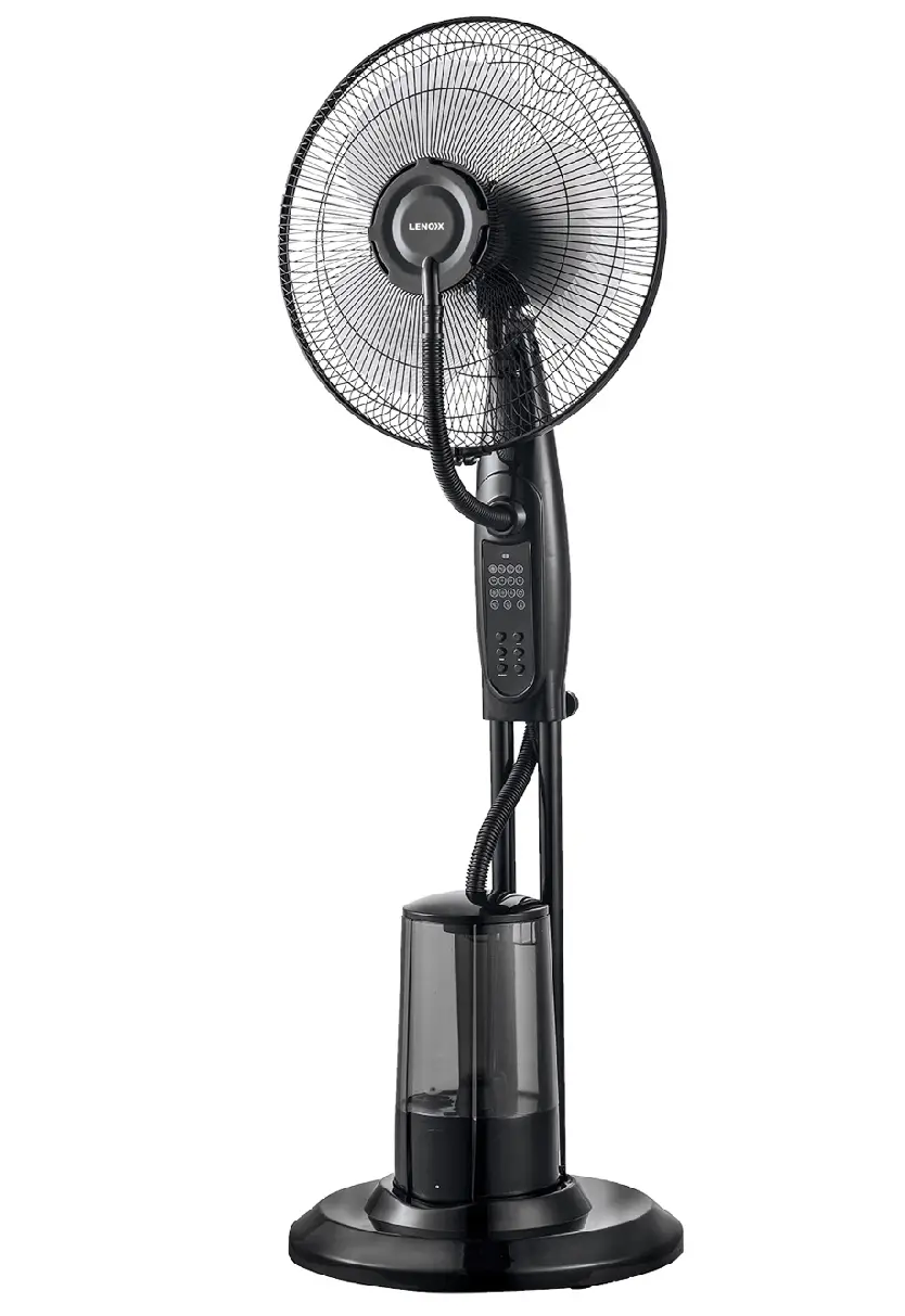 Lenoxx 40cm Misting Pedestal Fan Mf550 Instruction Manual