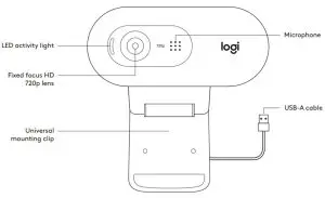logi C270 HD Webcam - fig 1