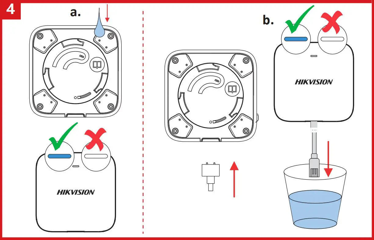 HIKVISION DS-PDWL-E-WA Wireless Water Leak Detector User Guide - TEST