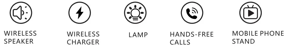 Shenzhen Kunpeng Innovation Intelligent Technology YM001 Intelligent Audio Desk Lamp - icon1