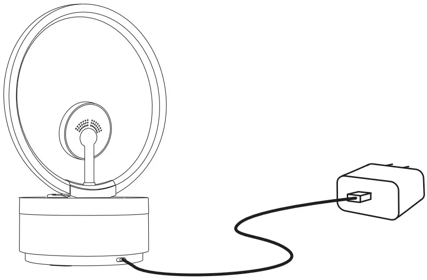 Shenzhen Kunpeng Innovation Intelligent Technology YM001 Intelligent Audio Desk Lamp - method