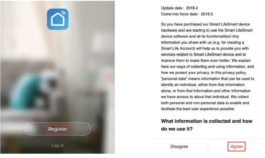 MEARI Speed 2S Bullet Camera - Registration process