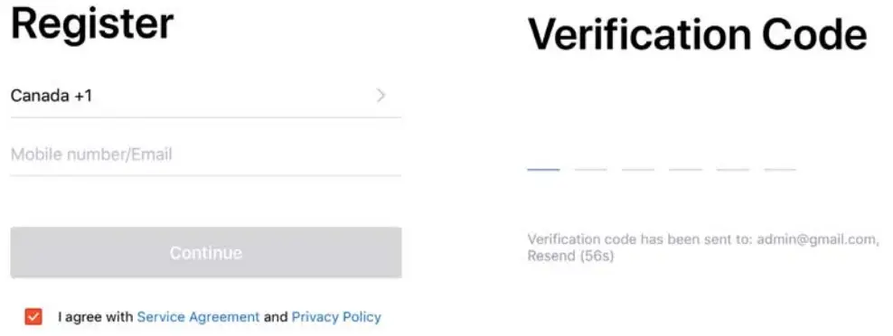 MEARI Speed 2S Bullet Camera - verification code