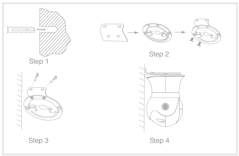 MEARI Speed 2S Bullet Camera - wall mounting type