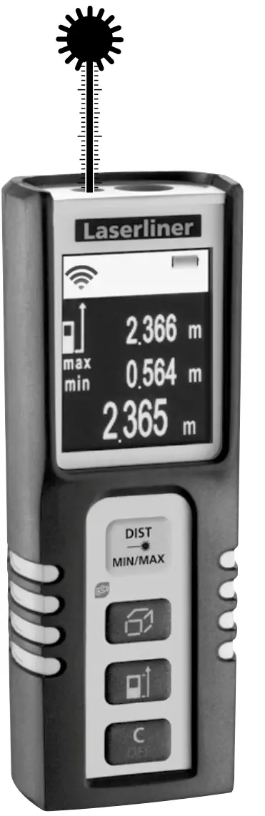 Laserliner 4021563694211 DistanceMaster Compact Plus