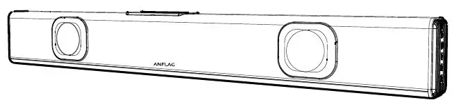 Ekoo Electronic HT-K350 2.2 CH Soundbar