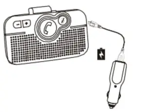 SUNITEC BC980SA Hands Free Bluetooth for Cell Phone Car Kit - figure 6