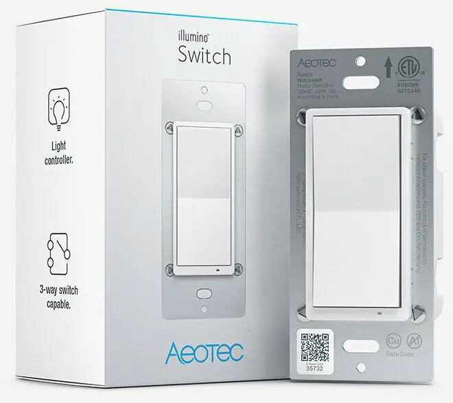 AeoTec ZWA038 Wall Switch
