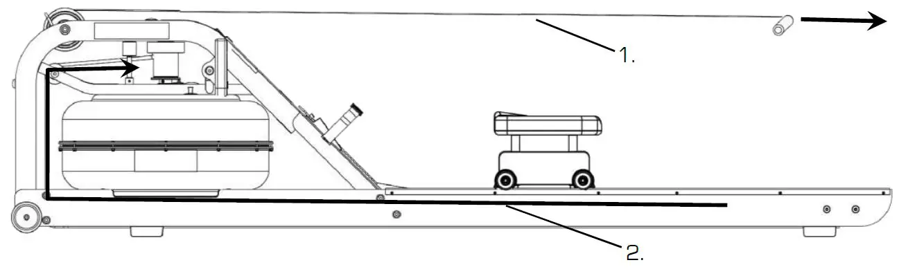 Detaching the Rower Belt 1