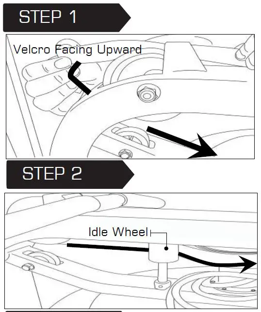 Reattaching the Rower Belt 1