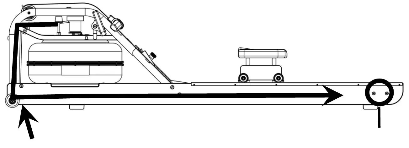 Reattaching the Rower Belt 4