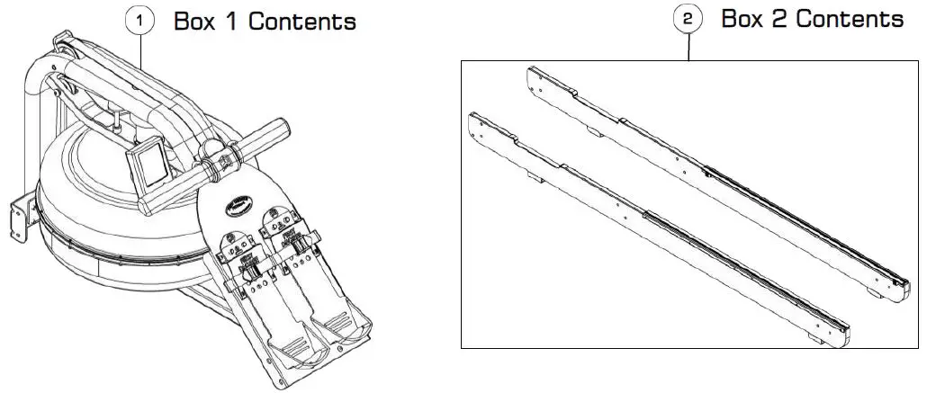 Rower Box 1 & 2 Contents 1