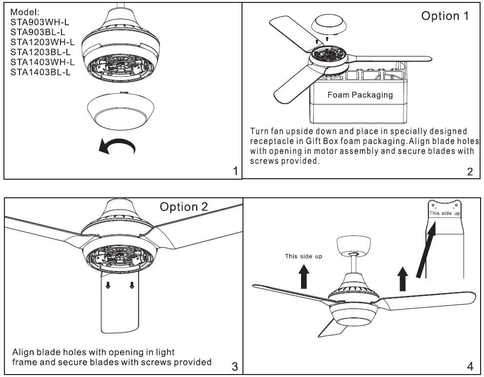 ventair STA903WH Stanza Ceiling Fan-10