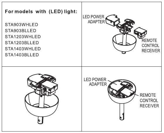 ventair STA903WH Stanza Ceiling Fan-13