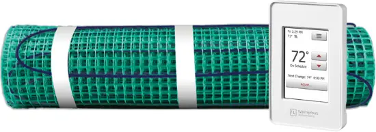 WarmlyYours TRT120-KIT-ON-3 TempZone EasyMat Electric Floor Heating
