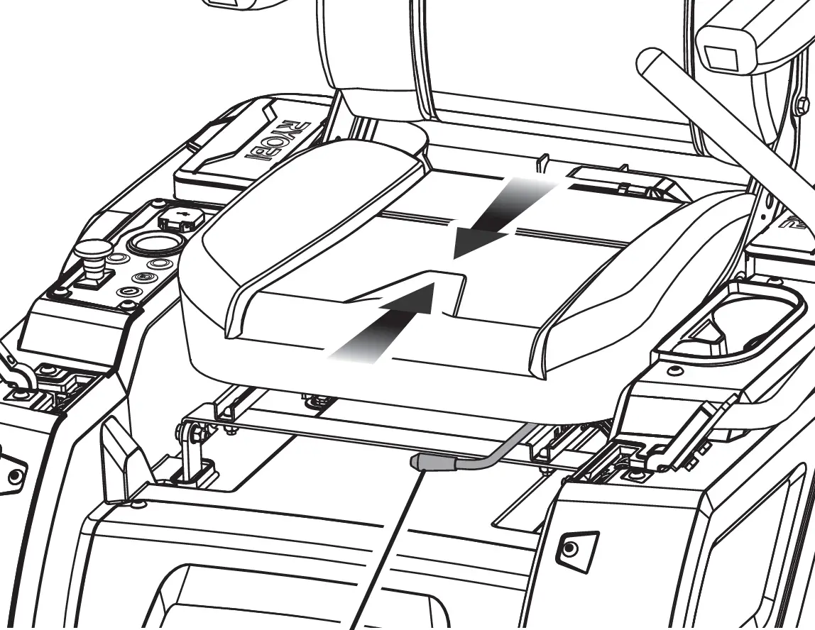 SEAT ADJUSTMENT LEVER