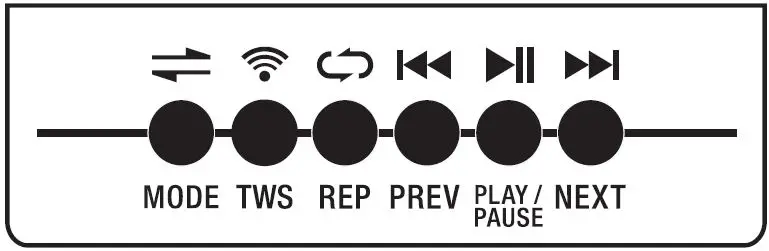 CRYSTALAUDIO PRT-8 True Wireless Stereo Portable Speakers fig-2