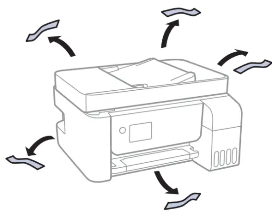 Remove protective materials