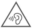 hearing damage icon