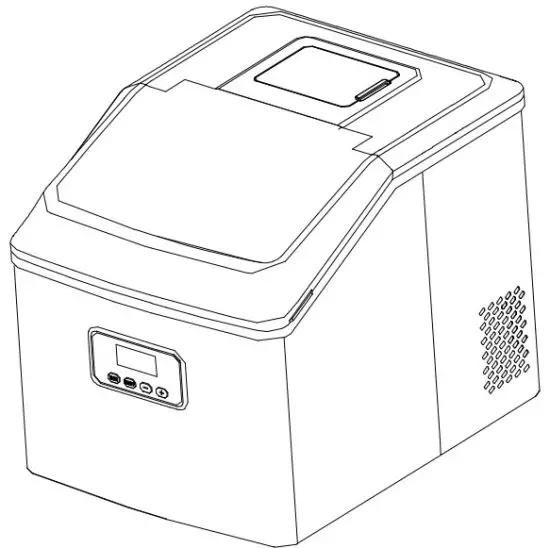 FREE VILLAGE HZB-18F Portable Automatic Ice Maker