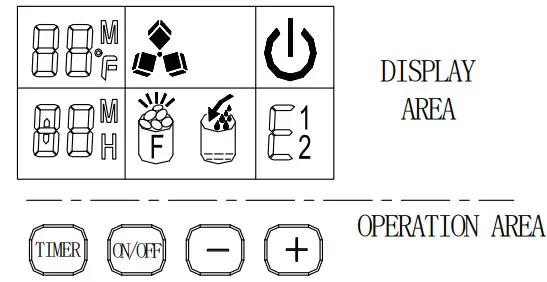 FREE VILLAGE HZB-18F Portable Automatic Ice Maker - display