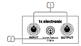 tc electronic 400131 Rusty Fuzz Electric Guitar Effect Fig2