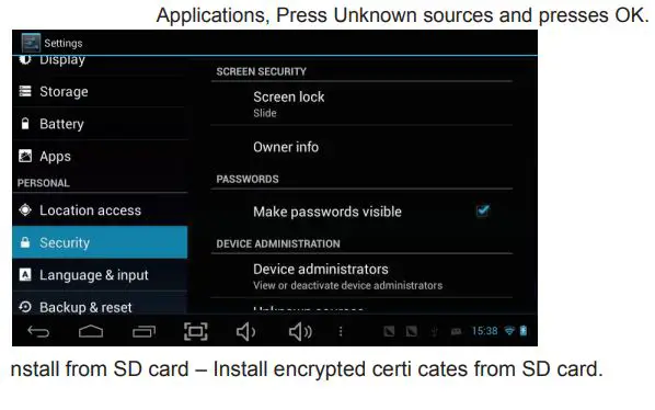 Shenzhen shiying shying dianzi kejiyou xian gong si YY-766 Kids Tablet 13