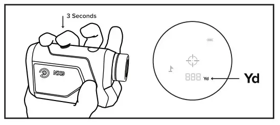 PRECISION PRO NX9 Golf Rangefinder-fig3